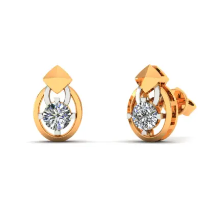 Solitaire  Earrings
