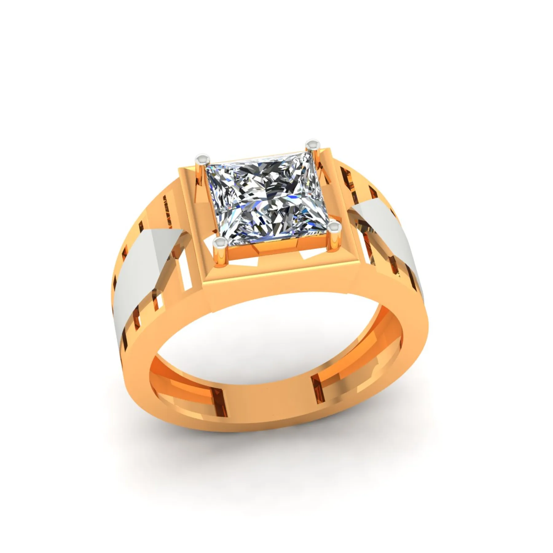 Solitaire Gents Ring