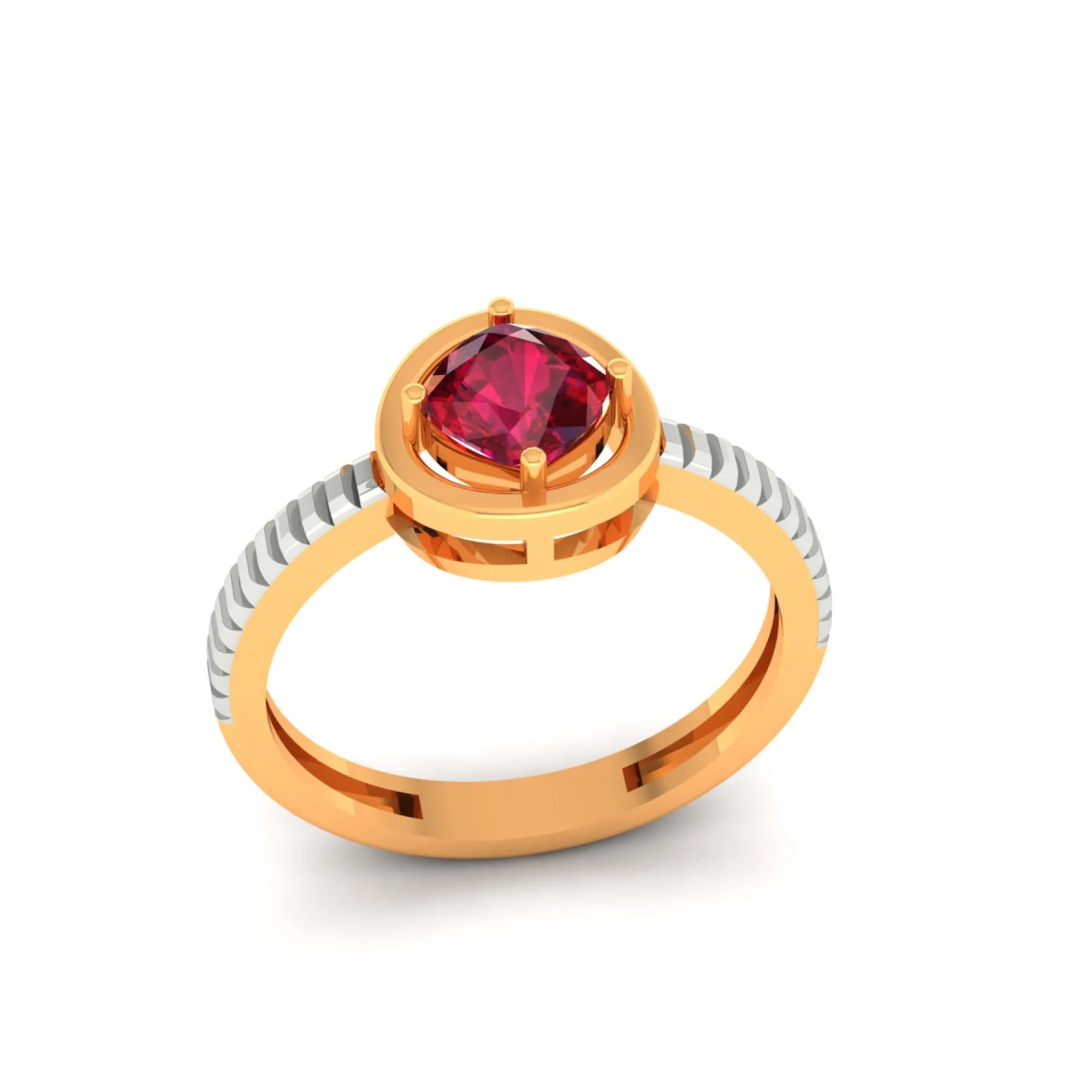 Solitaire Ladies Ring